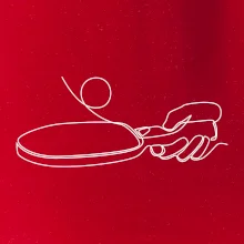 Stolný tenis jedným ťahom