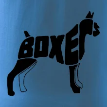 Boxer nápis v tele