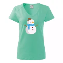 Snehuliak so šálom