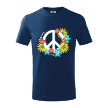 Peace symbol abstraktný
