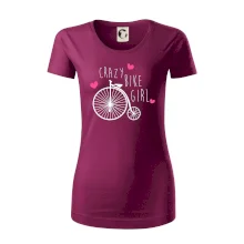 Crazy bike girl