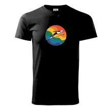 Skokan na lyžiach v kruhu