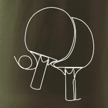 Rakety na stolný tenis jedným ťahom