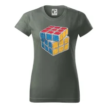 Rubikova kocka kreslená