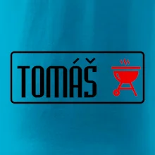 Tričko na grilovanie s vlastným menom