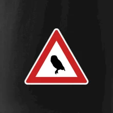 Dopravná značka - Pozor sova