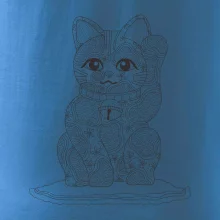 Mačka mávajúca mandala