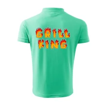 Grill King ohnivý nápis