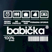 Čiarový kód - babička Čiarový kód - babička
