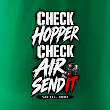 Kontrola zásobníka – Check Hopper Air paintball