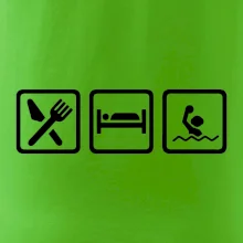 Eat sleep vodné pólo v rade