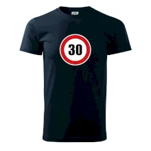 Dopravná značka - obmedzenie rýchlosti 30