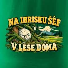 Na ihrisku šéf v lese doma