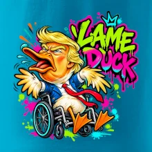Trump lame duck graffiti