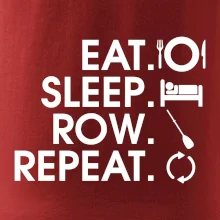 Eat sleep row repeat