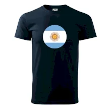 Argentína vlajka guľatá