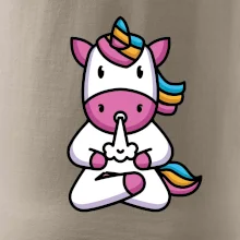 Yoga fučiaci jednorožec