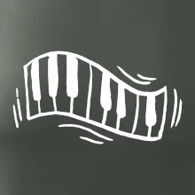 Klávesy kreslené Klávesy kreslené