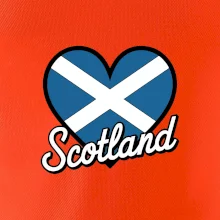 Scotland Srdce s vlajkou Scotland Srdce s vlajkou