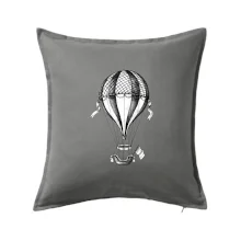 Teplovzdušný balón kreslený