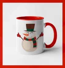 Vianočný snehuliak