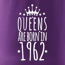 Queens are born in 1962