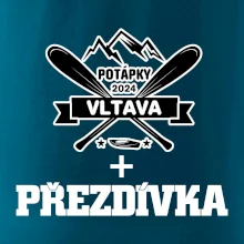 K vode - pádla hory (vlastný nápis)