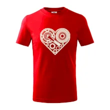 Srdce plné cyklo dielov