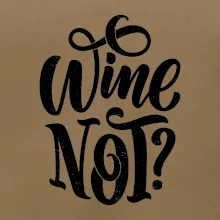 Wine not - čierna