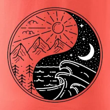 Yin & Yang hory a moře Yin & Yang hory a moře