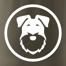 Bradáč v koliesku na prsníku