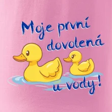 Moje první dovolená u vody - holčička