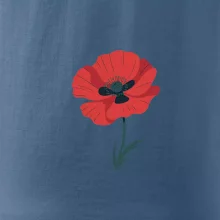 Vlčí mak kreslený veľký