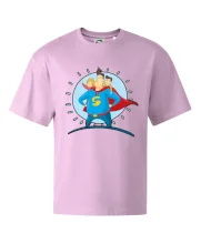 Táta superman - dievča a chlapec