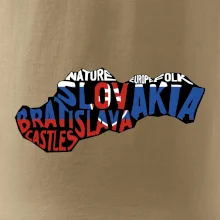 Mapy - názvy miest - Slovensko