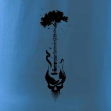 Gitara strom a lebka Gitara strom a lebka