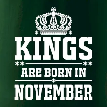 Kings are born in November