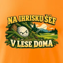 Na ihrisku šéf v lese doma