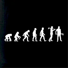 Evolúcia drevorubač - sekera Evolúcia drevorubač - sekera
