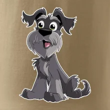 Bradáč kreslený sediaci