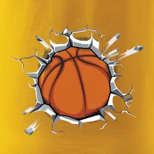 Basketbal lopta v triku