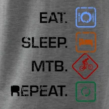 Eat sleep MTB repeat