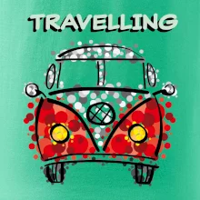Traveling kreslené auto (lulu_art)