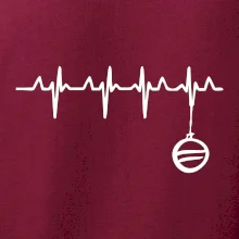 EKG Vianočná ozdoba