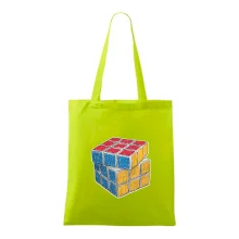 Rubikova kocka kreslená