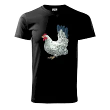 Sliepka kreslená biela Sliepka kreslená biela