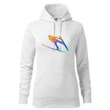 Skokan na lyžiach splash