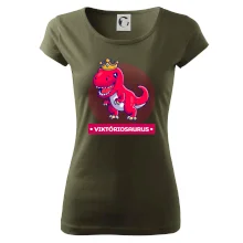 Dinosaurie mená - červený dinosaurus