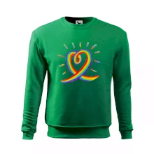 Srdce pride dúha kreslená Srdce pride dúha kreslená