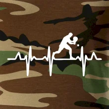 EKG stolný tenista stojaci